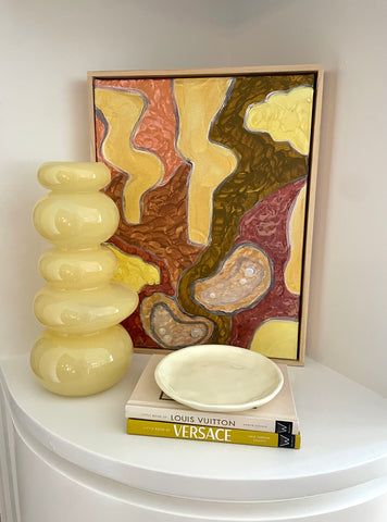 Butter Yellow Trinket tray