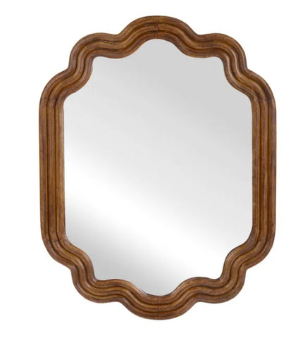 Valancia Mirror - walnut