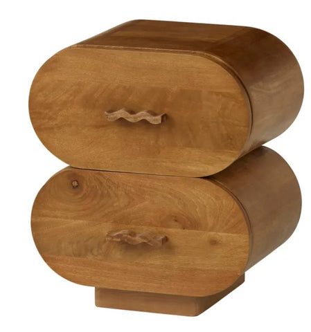 Sanjo Walnut Bedside table