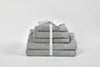Luna Herringbone 5 Piece Towel Set - Dove Grey (free shipping)