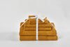 Luna Herringbone 5 Piece Towel Set - Turmeric (free shipping)