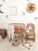 Raffia & Crochet Star Wall Hanging - Bronze