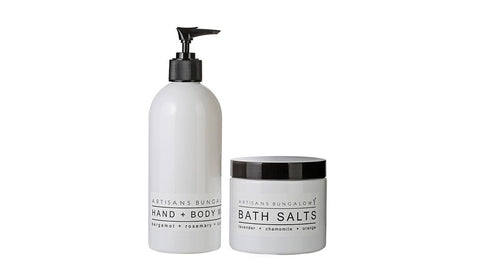 Artisans Bungalow White Range Bathroom Set