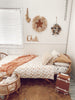 Raffia & Crochet Star Wall Hanging - Bronze