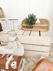 Rattan & Bamboo Nursery Wall Shelf