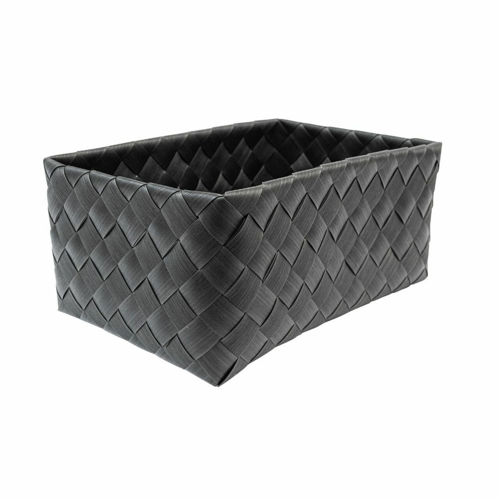 Large Woven Storage Basket (black)