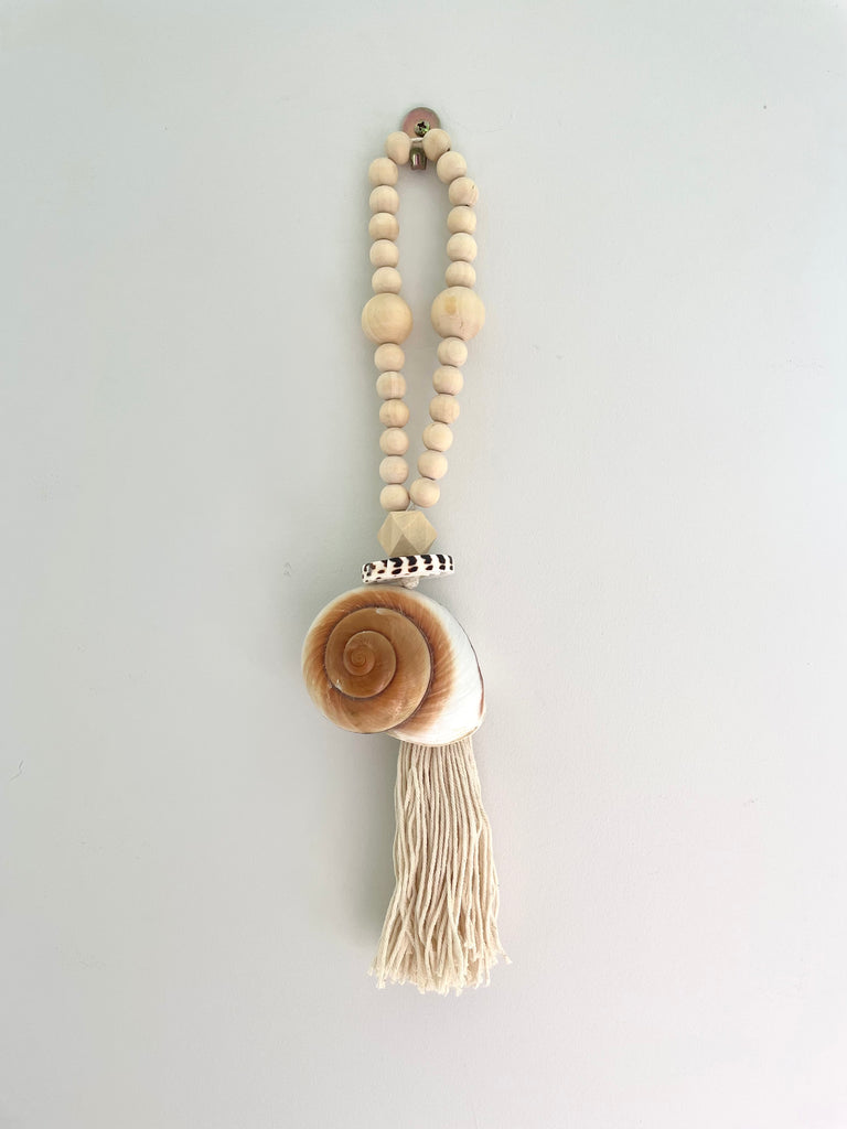 Handmade Shell Decor - Natural