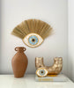 Large Capiz Shell Horn Vase - Bronze Pearl