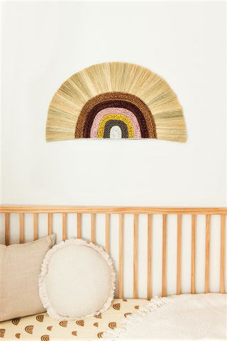 Rayung Rainbow Wall Hanging - Multi Pink