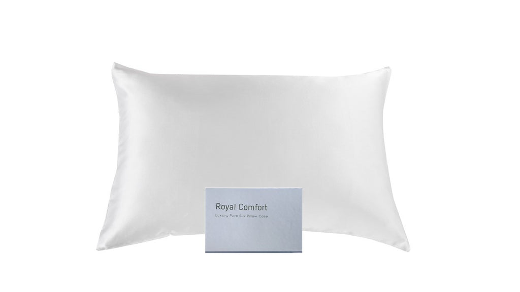 Mulberry Silk Twin Set Pillowcase - White